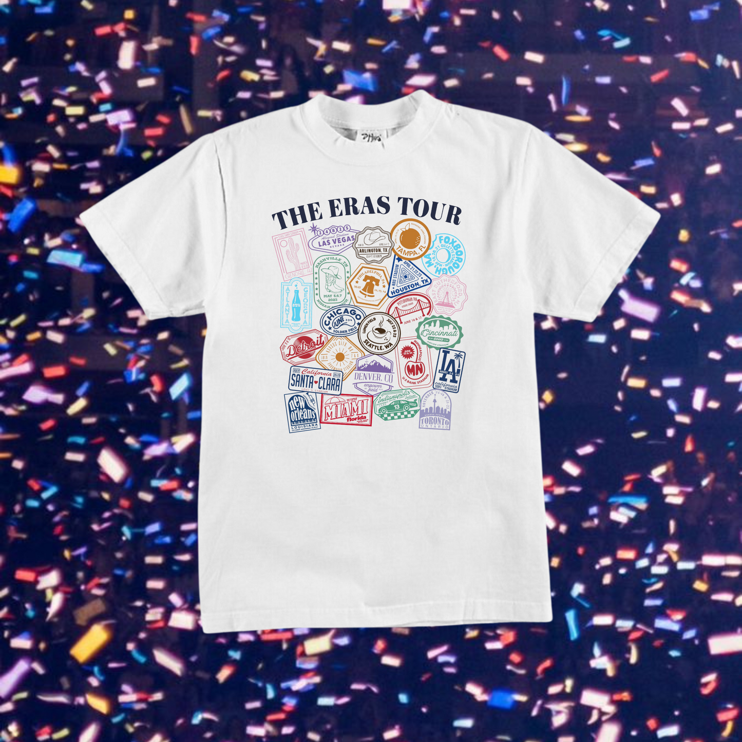 Updated Eras Passport Tee