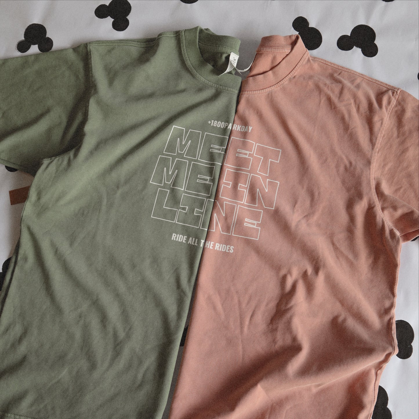 Salmon Meet Me in Line Tee