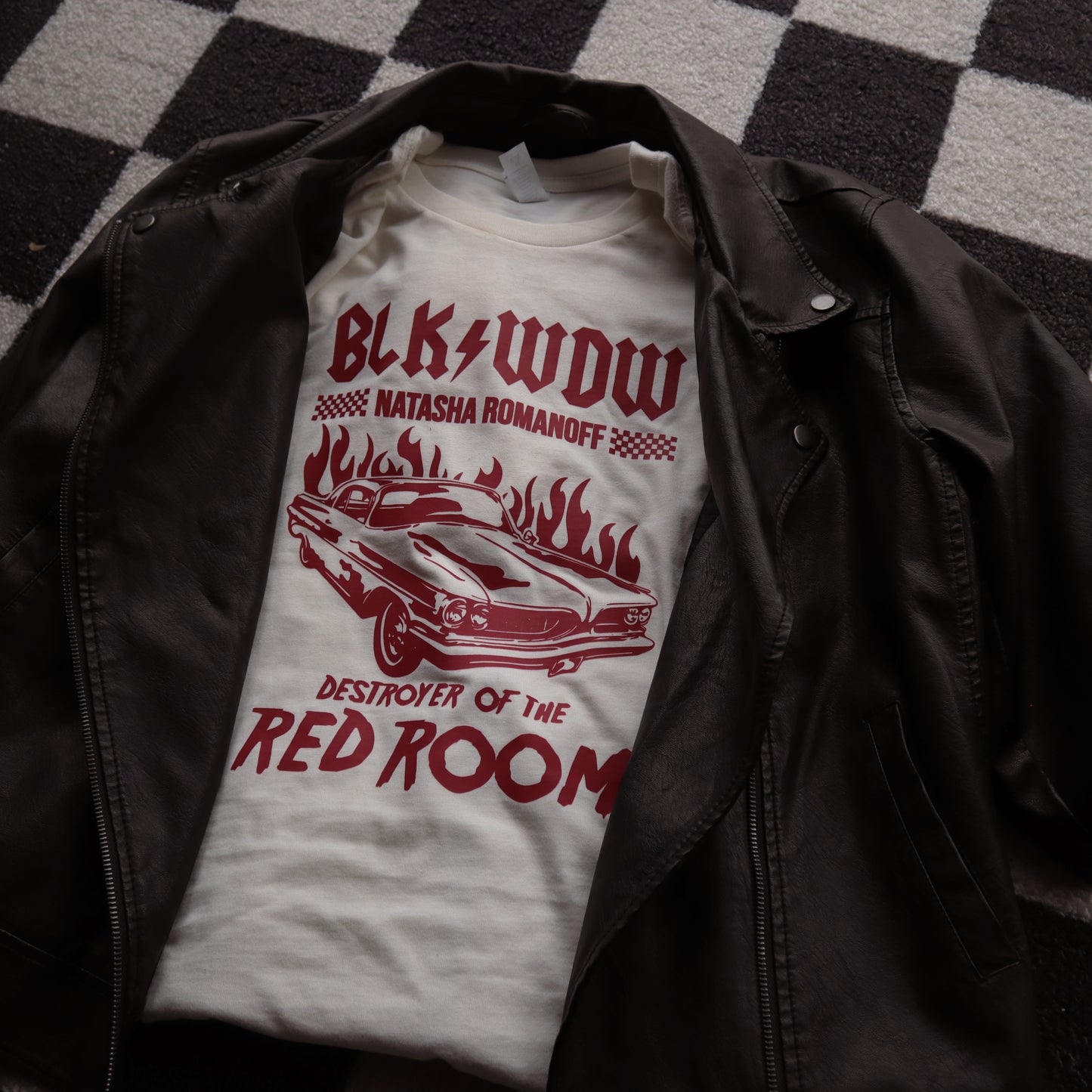 BLK ϟ WDW Tee
