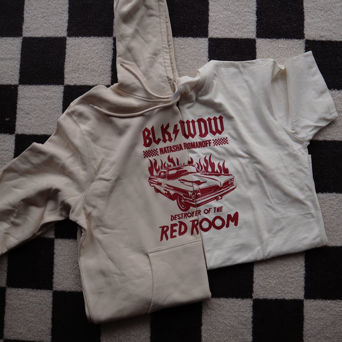 BLK ϟ WDW Tee