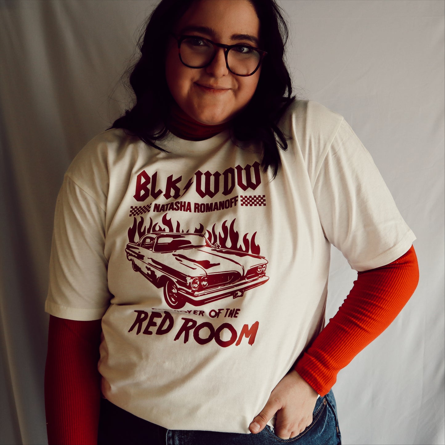 BLK ϟ WDW Tee