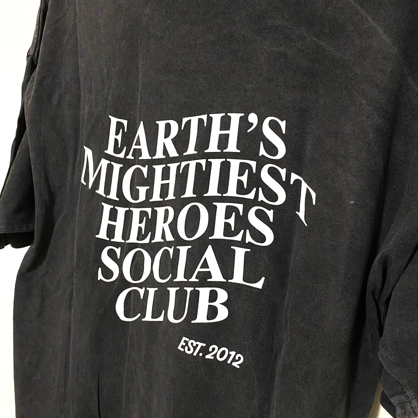 Mightiest Heroes Social Club Tee