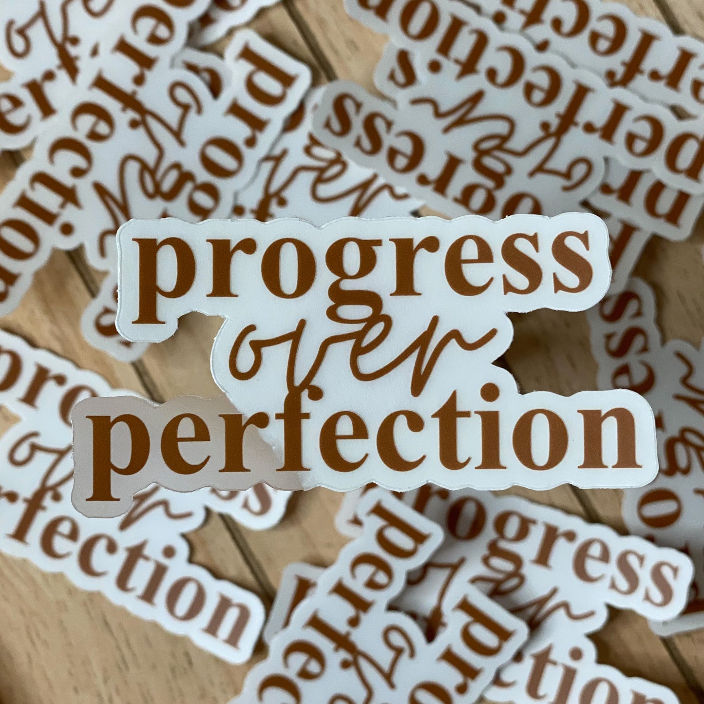 Clear Progress over Perfection