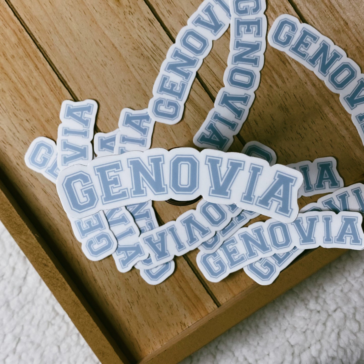 Genovia Collegiate Sticker